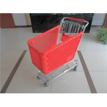 American Style Plastic Shopping Trolley en venta